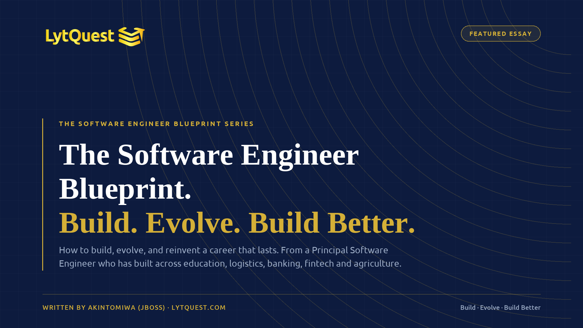 Cover of The Software Engineer Blueprint
